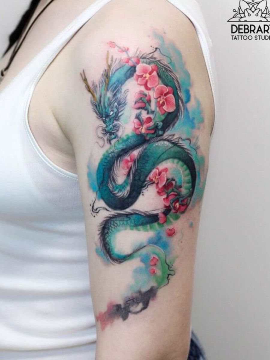 Best Chinese Dragon Tattoo Designs With Meanings