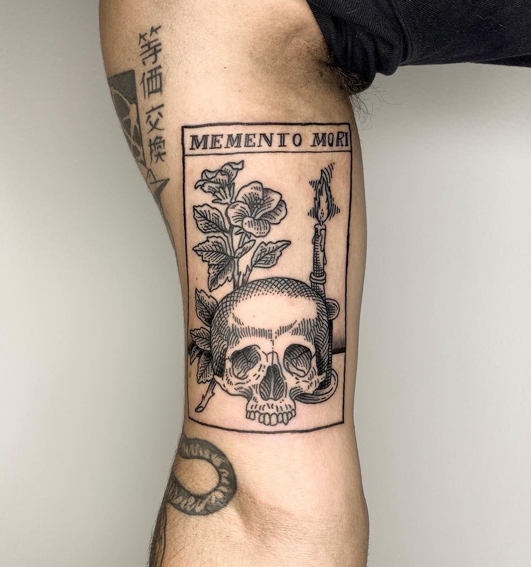 Best Memento Mori Tattoo With Meaning Tattoosboygirl