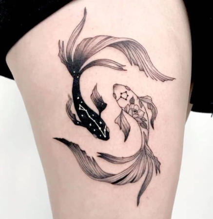 Más de 210 mejores diseños de tatuajes de peces con significados para