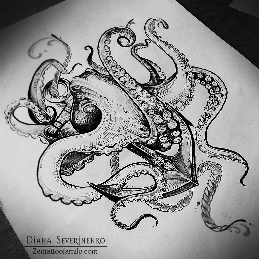 Superior Kraken Tattoos Ideas Tattoosboygirl