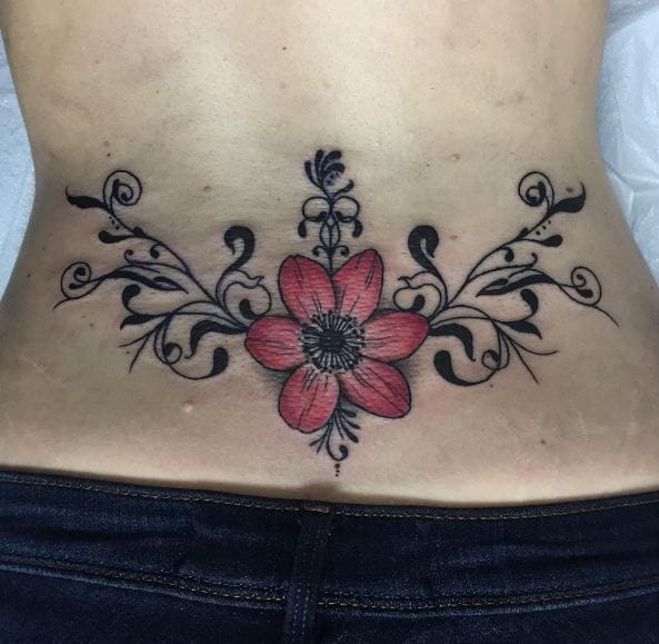 240+ Cute Lower Back Tattoos For Women (2023) Tramp Stamp With Meaning