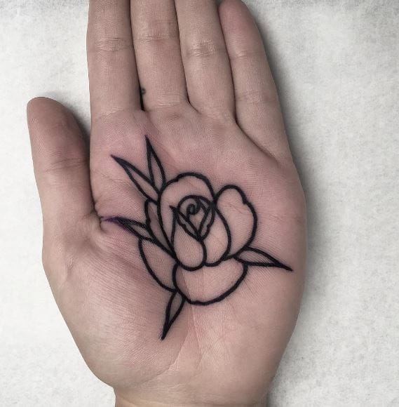 50 Simple Hand Palm Tattoos Designs and Ideas (2018) - TattoosBoyGirl