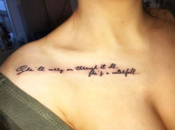 50 Cute Collar Bone Tattoos For Women 2019 Tattoo Ideas 2020