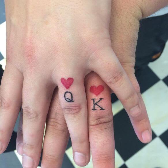 165+ Matching King And Queen Tattoos For Couples (2019 ...