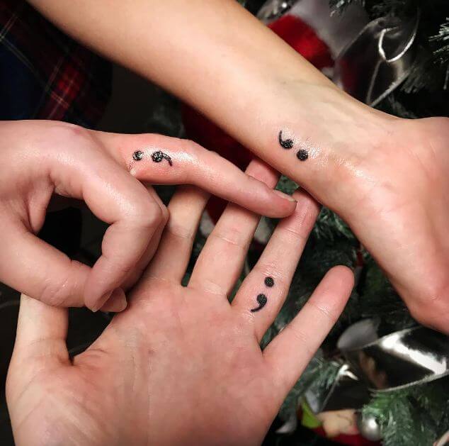 Semicolon Tattoos