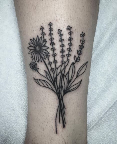 Lavender Plant Meaning Tattoos