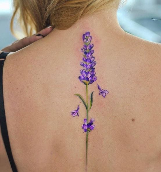 Lavender Tattoo Pinterest