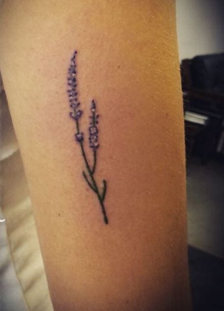 Small Lavender Tattoos