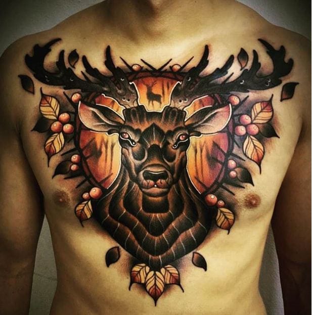 70+ Free Tattoo Simple Chest HD Tattoo Photos