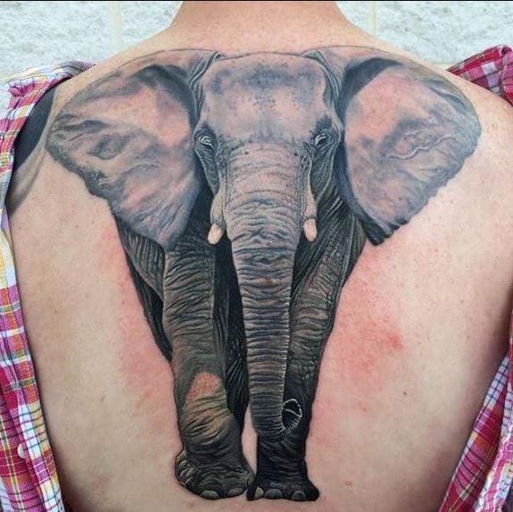 50+ Geometric Elephant Tattoos Designs & Ideas (2023) With Meaning