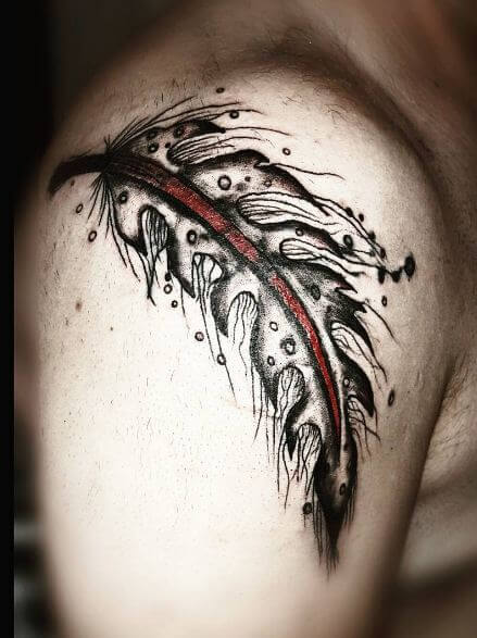 3d Feather Tattoos