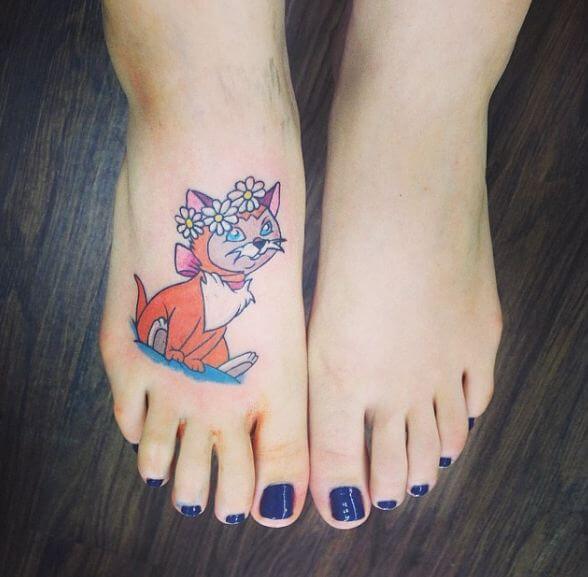 Alice In Wonderland Tattoos For Girls