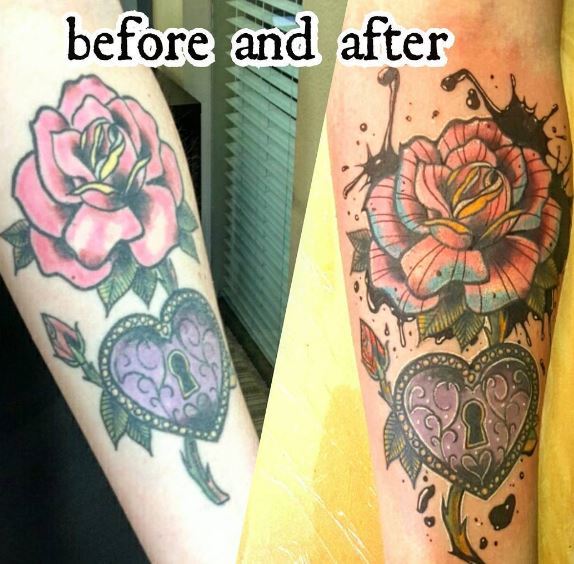 Cover Up Tattoo 12