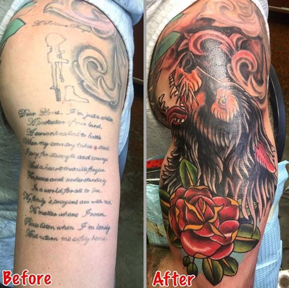 Cover Up Tattoo 20