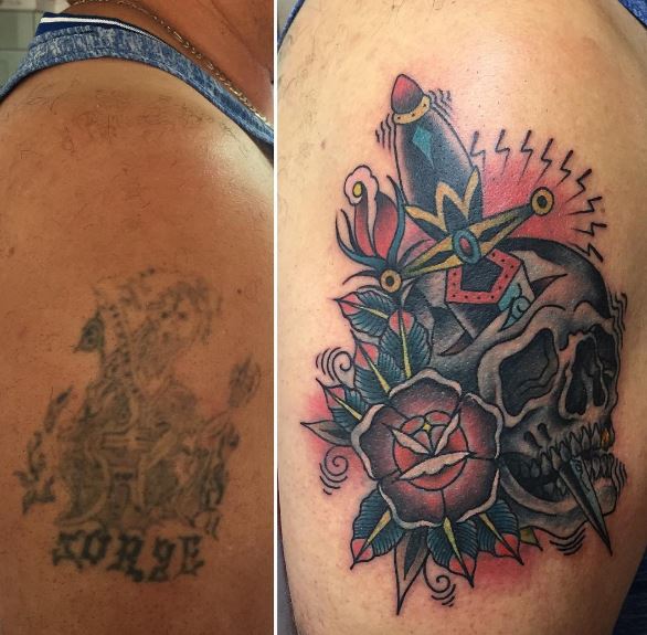 Cover Up Tattoo 35