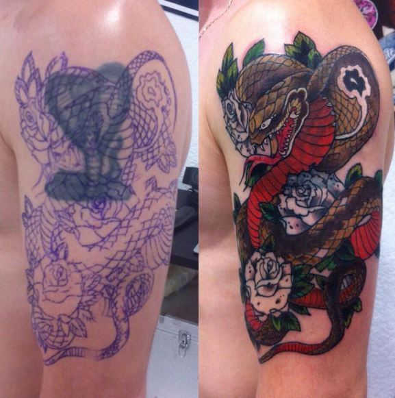 Cover Up Tattoo 41