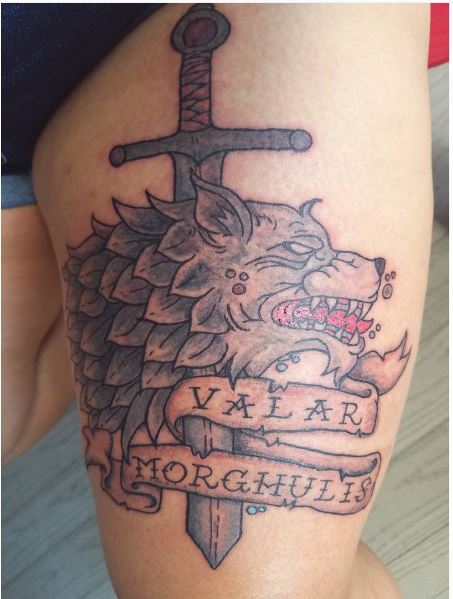 Game Of Thrones Tattoo On Pinterest