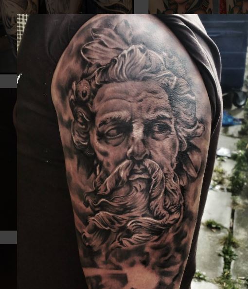 Greek Tattoo On Arm 1