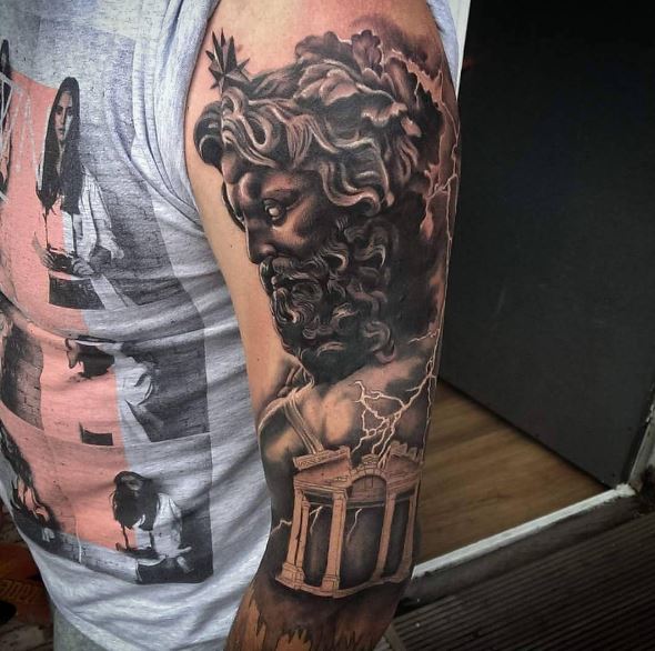 Greek Tattoo On Arm 28