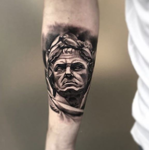 Greek Tattoo On Arm 9