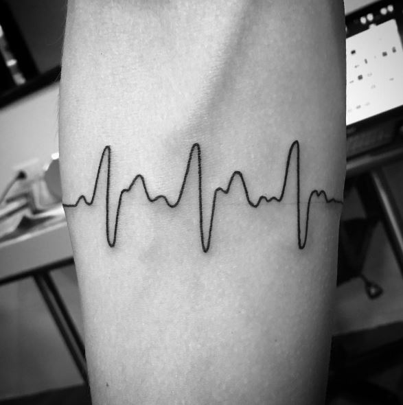 Heart Beat Bracelet Tattoos Design And Ideas
