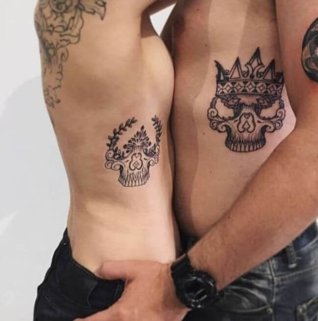 King And Queen Tattoos Pictures