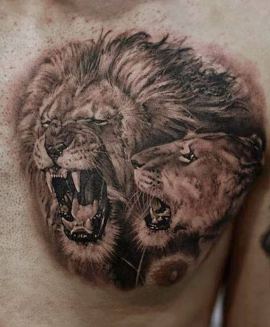 Lion King Tattoos Design