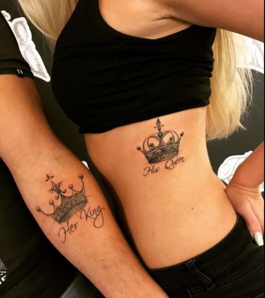 Queen And King Tattoo