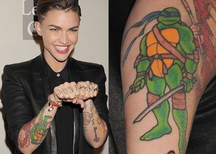 ruby rose tattoos meaning.