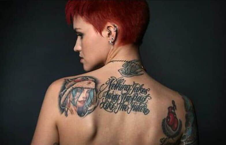 ruby rose tattoos meaning