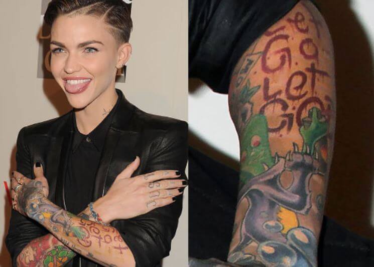 ruby rose tattoos meaning.