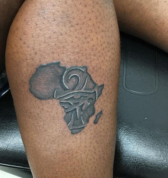 Simple And Cute African Tattoos Design