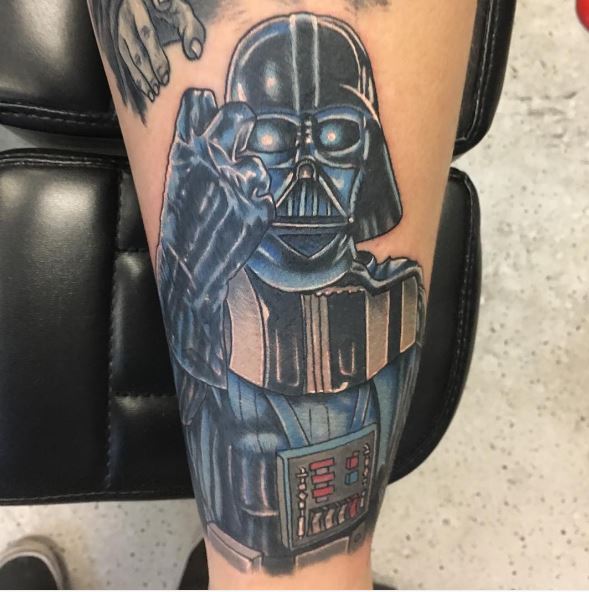 Star Wars Colored Tattoos Design
