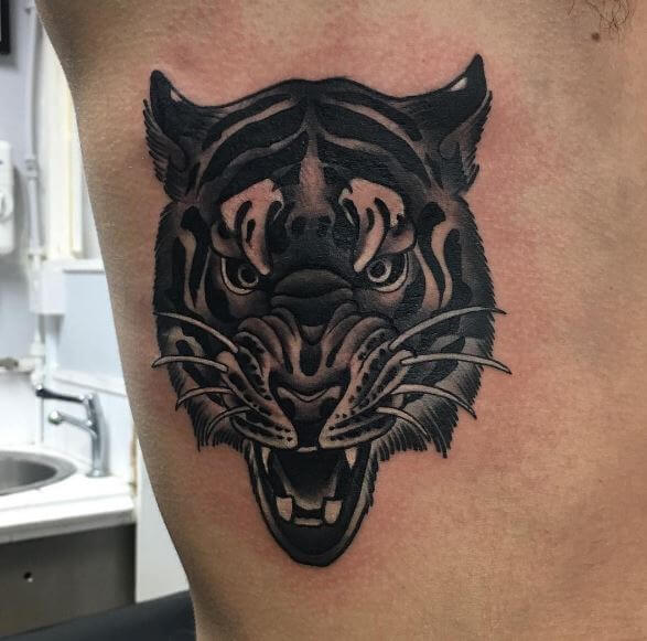 Tiger Tattoo On Body 1