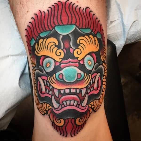 American Traditional Cat Tattoo (1)