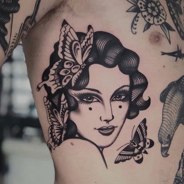 American Traditional Tattoo Artists (5)