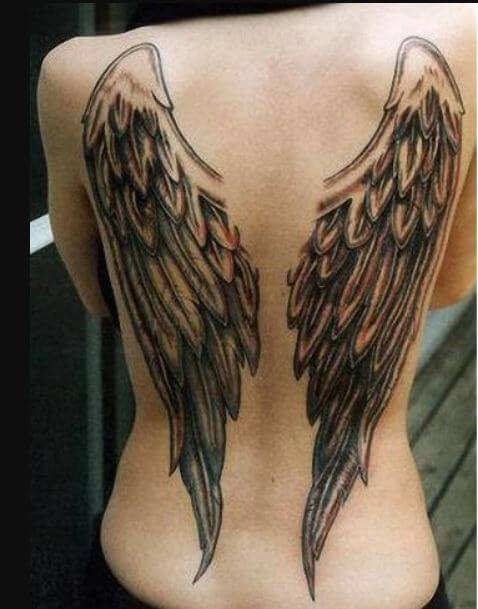 Angel Wing Tattoo Pic