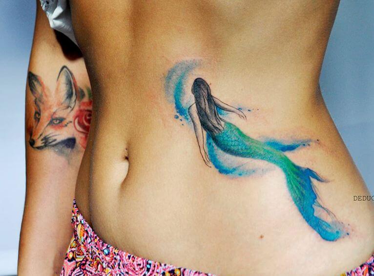 Awesome Stomach Tattoos