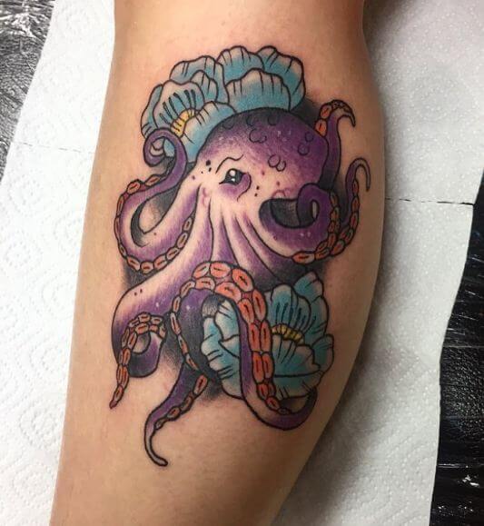 Baby Octopus Tattoos
