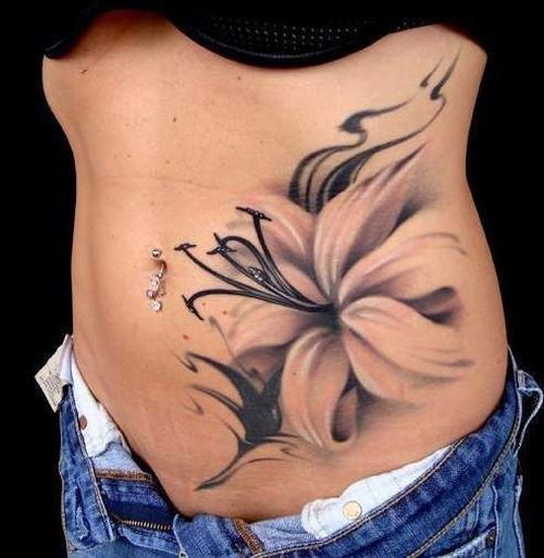 Belly Button Tattoos For Females (2)
