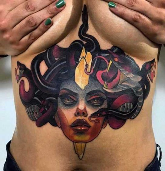 Belly Button Tattoos For Females (22)