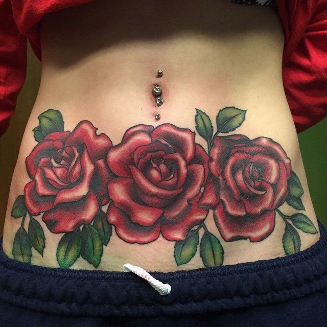 Belly Button Tattoos For Females (5)