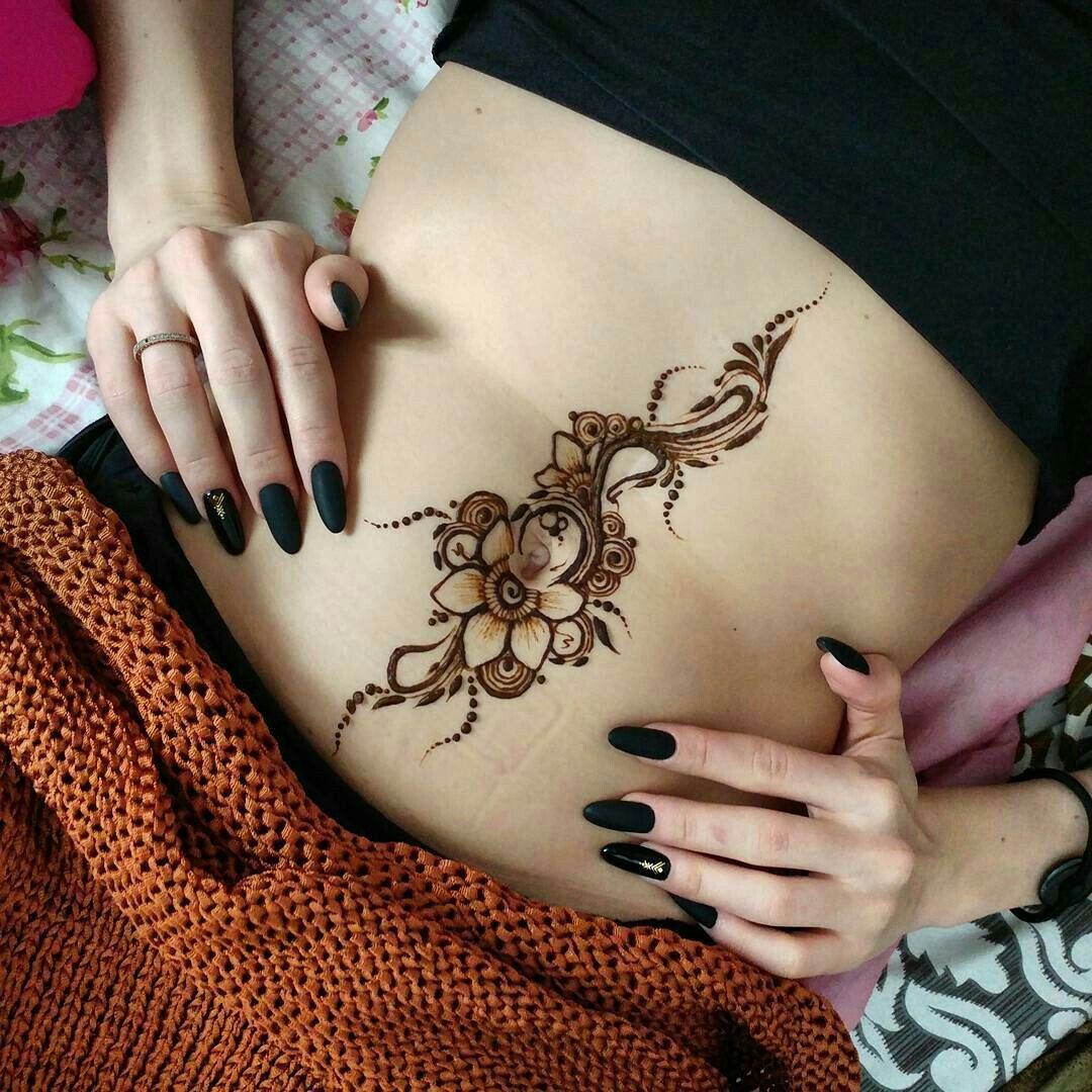 Belly Button Tattoos For Females (61)
