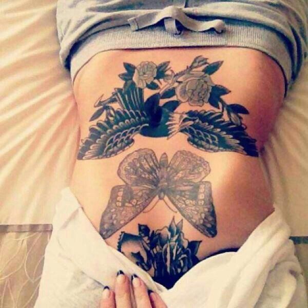 Belly Button Tattoos For Females (62)