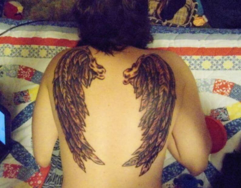 Best Angel Wing Tattoos