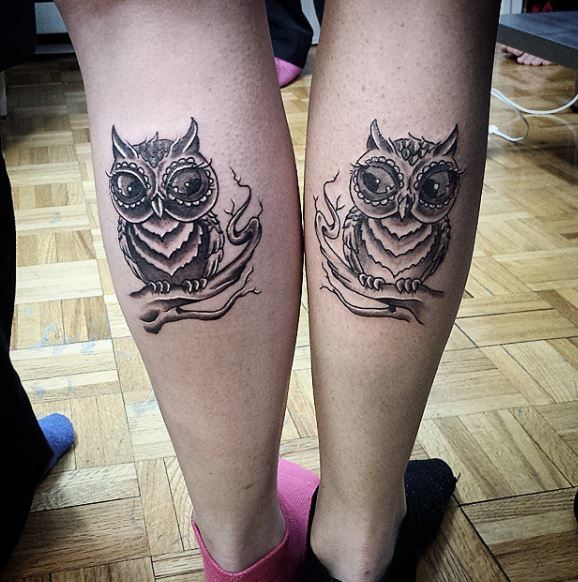 Best Friend Owl Tattoos