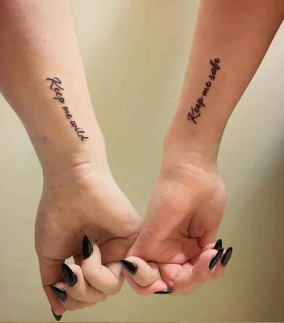 Best Friend Quote Tattoos