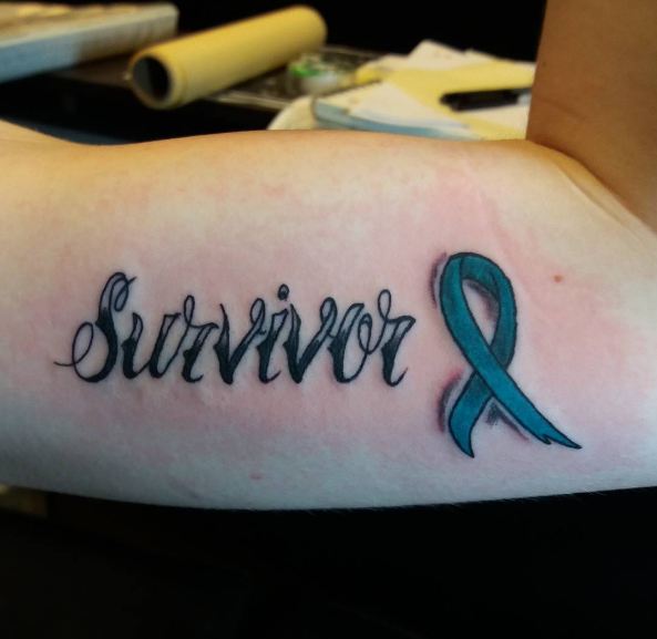 Cancer Sign Tattoos On Inner Biceps