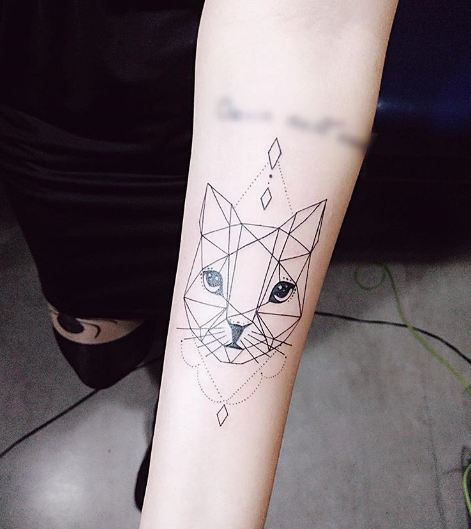 Cat Feminine Tattoos
