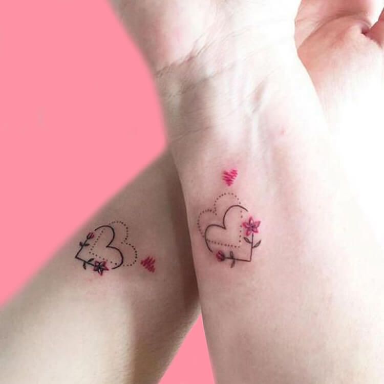 Cool Matching Tattoos For Friends (5)